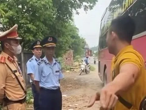 Quản lý thị trường thông tin vụ kiểm tra xe khách chở xác ve sầu xôn xao dư luận
