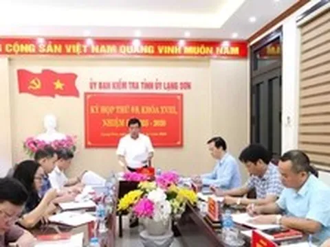 Lạng Sơn khai trừ 4 trường hợp ra khỏi Đảng