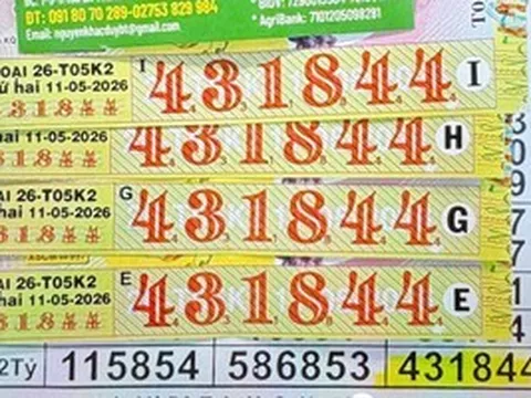 Nhiều người ở TPHCM, Cần Thơ, Vĩnh Long và An Giang trúng xổ số miền Nam