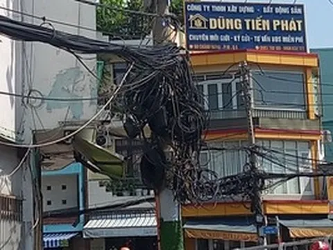Mối nguy từ trụ điện