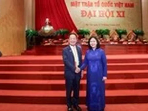 Doanh nhân Đỗ Quang Hiển tham gia Đoàn Chủ tịch MTTQ Việt Nam khóa XI