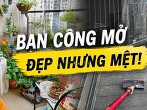 Tôi từng nghĩ ban công mở sẽ đẹp và chill hơn rất nhiều - cho đến khi sống chưa đầy 1 năm đã muốn làm lại từ đầu: Đây là sai lầm nhiều gia đình đang mắc khi sửa nhà