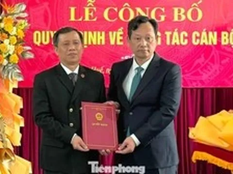 Tòa án Nhân dân Tối cao công bố quyết định về công tác cán bộ