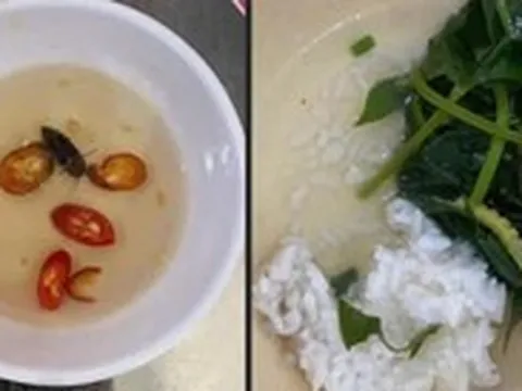 Xác minh thông tin thức ăn của sinh viên ở trung tâm giáo dục quốc phòng có dòi, gián và sâu