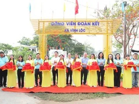TPHCM: Khánh thành công viên 3.100 m² phục vụ người dân
