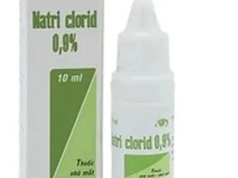 Thu hồi toàn quốc lô thuốc nhỏ mắt Natri clorid 0,9% của Công ty Pharmedic