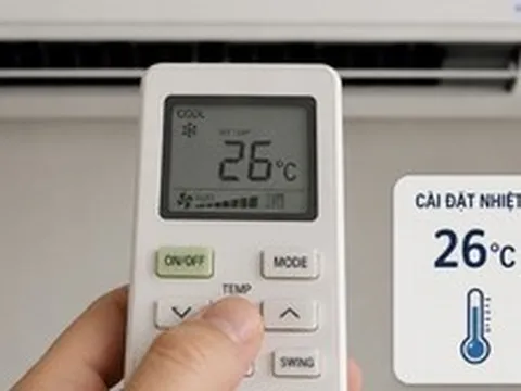 Không phải 26 độ C, đây mới là mức nhiệt điều hòa vừa mát vừa giúp tiết kiệm tiền điện