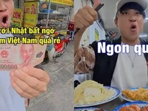 Khoe "hôm nay nhiều tiền", khách Nhật bị mâm cơm Việt 68.000 đánh gục