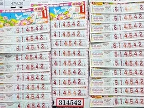 Xổ số miền Nam: 2 giải độc đắc và 3 giải an ủi lộ diện vào chiều 17-5