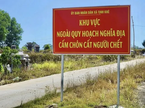 Xem xét xử lý việc “phân lô bán mộ” trên đất nông nghiệp ở Quảng Ngãi