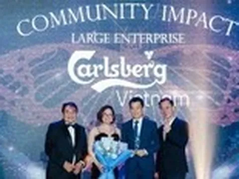 Carlsberg Việt Nam với những ghi nhận trong nước và quốc tế
