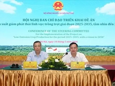 Mở rộng trồng trọt giảm phát thải, nâng cao thu nhập cho nông dân