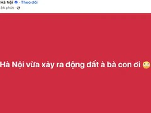 Động đất ở Trung Quốc, người dân Hà Nội cảm nhận rõ rung lắc