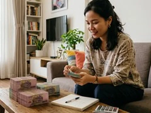 Thấy vợ ngồi giữa phòng khách đếm từng xấp tiền 500 ngàn, tôi kinh ngạc hỏi "Em trúng số à?", nghe câu trả lời mà tôi chết điếng