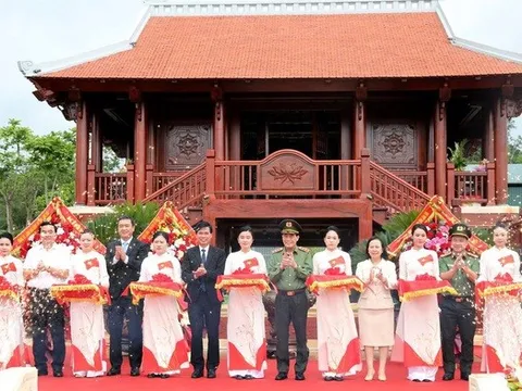 Lạng Sơn: Khánh thành Nhà tưởng niệm Chủ tịch Hồ Chí Minh