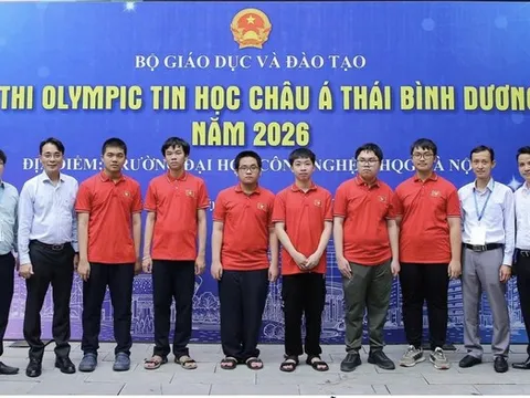 Việt Nam giành 6 huy chương tại Olympic Tin học châu Á - Thái Bình Dương 2026