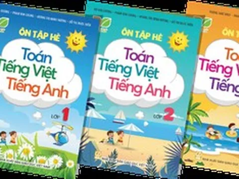 Bộ sách Ôn tập hè Toán – Tiếng Việt – Tiếng Anh dành cho học sinh Tiểu học: Đồng hành cùng học sinh duy trì nhịp học hè