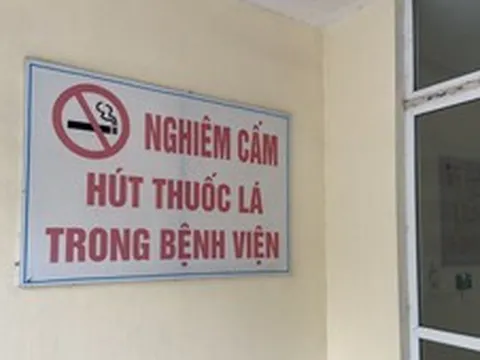 Môi trường không khói thuốc lá: Nhiệm vụ quan trọng của các cơ sở y tế