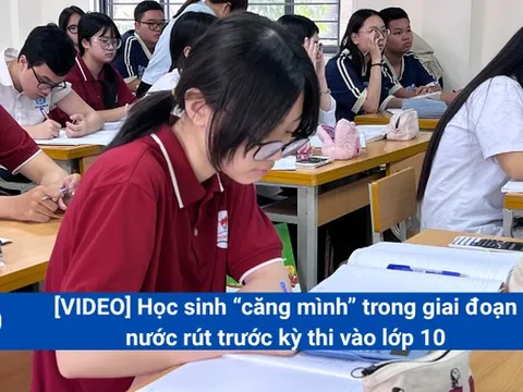 [VIDEO] Sĩ tử “căng mình” trong giai đoạn nước rút trước kỳ thi vào lớp 10