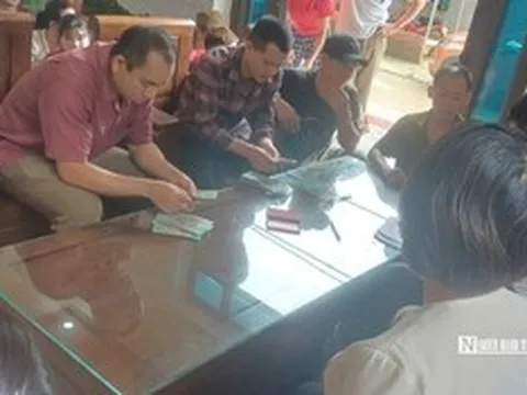 36 hộ dân tái định cư ở Thanh Hóa vui mừng nhận tiền hỗ trợ, hết cảnh "đeo đẳng" nợ nần