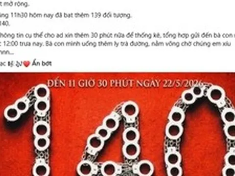 23.000 người đang chờ dưới fanpage Phòng, chống ma túy - Công an TP. Hồ Chí Minh (PC04)