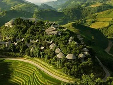 Việt Nam có khu nghỉ dưỡng vừa ẵm giải danh giá châu Á, nằm lọt giữa thung lũng ruộng bậc thang đẹp nhất nhì thế giới