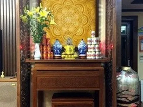Lời khuyên với những nhà đang dùng tủ thờ