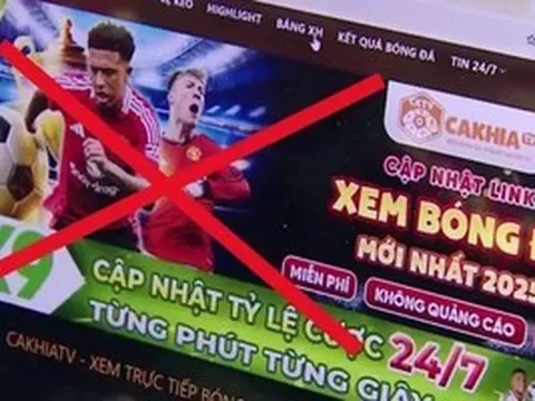 Phá đường dây CakhiaTV, phát lậu bóng đá, quảng cáo cá độ thu lợi số tiền bất chính đặc biệt lớn