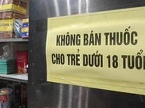 Đề xuất cấm người sinh từ năm 2010 mua và sử dụng thuốc lá