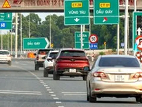 Sáng nay chưa mở được nút giao Long Thành để đi vào cao tốc Biên Hòa - Vũng Tàu