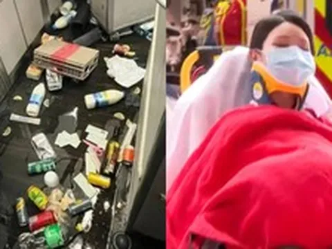 Cận cảnh bên trong chuyến bay Cathay Pacific “rơi tự do”: 10 người bị thương, hành khách la hét thất thanh trong hoảng loạn