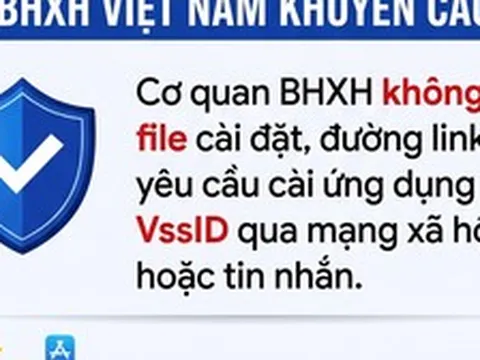 BHXH Việt Nam phát cảnh báo chiêu trò lừa đảo mới về VssID, BHYT