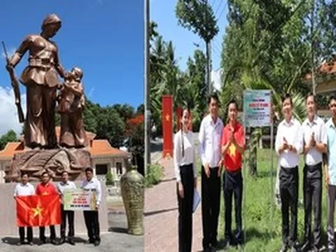 CLIP: Khánh thành công trình "Đường cờ Tổ quốc" trên quê hương chị Út Tịch