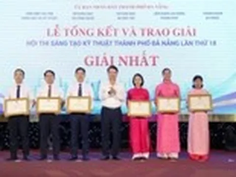 EVNCPC đạt 13 giải thưởng tại Hội thi Sáng tạo kỹ thuật Đà Nẵng