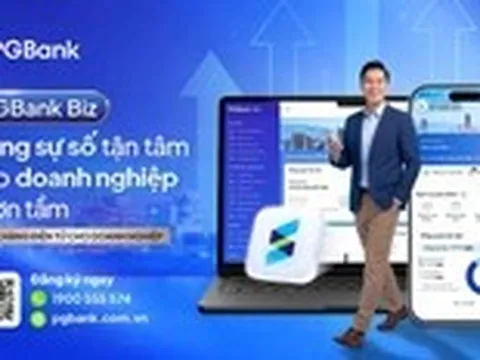 Ra mắt ngân hàng số hợp kênh PGBank Biz dành cho doanh nghiệp