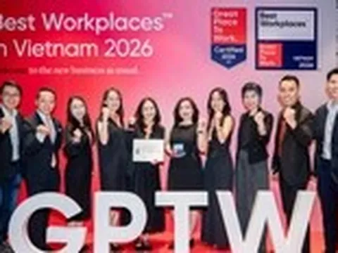 FWD Việt Nam được trao tặng giải thưởng Best Workplaces in Vietnam 2026