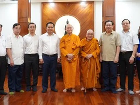 Chủ tịch UBND TPHCM: Phật giáo đóng góp sức người, sức của rất lớn cho sự phát triển của thành phố
