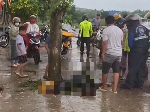 Mất lái ở khúc cua trên Quốc lộ 1, người đàn ông chạy xe phân khối lớn tử vong