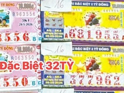 Xổ số miền Nam ngày 28-5: Giải độc đắc đài An Giang và Tây Ninh xuất hiện sớm