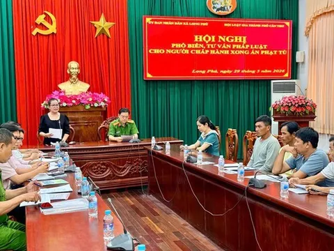 Từ mặc cảm đến niềm tin: Hành trình đồng hành của Hội Luật gia Tp.Cần Thơ với người hoàn lương