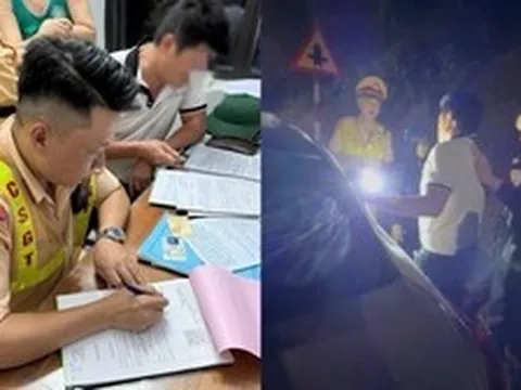 Thấy chốt đo nồng độ cồn, tài xế khóa xe rồi bò ra ghế sau nằm ngủ