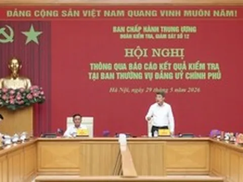 Bộ Chính trị quy định chức năng, nhiệm vụ, tổ chức bộ máy của Đảng ủy Chính phủ