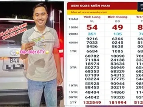Nhiều người ở 2 tỉnh trúng giải độc đắc và an ủi xổ số miền Nam