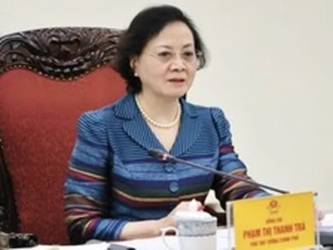 Phó Thủ tướng Phạm Thị Thanh Trà đảm nhận thêm nhiệm vụ