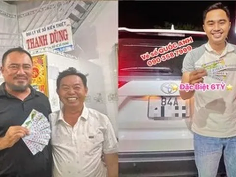 Nhiều người ở TPHCM, Tây Ninh, An Giang, Vĩnh Long trúng độc đắc xổ số miền Nam
