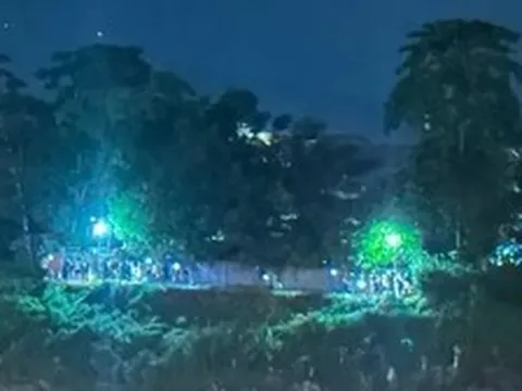 Xuyên đêm tìm kiếm hai cháu bé bị đuối nước tại Lào Cai