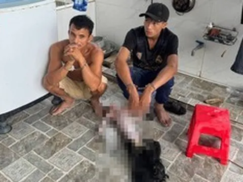 Tạm giữ 5 đối tượng săn bắn, xẻ thịt voọc quý hiếm