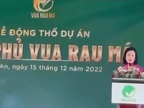 Nữ Chủ tịch Công ty CCV Group Mai Hà Trang bị khởi tố
