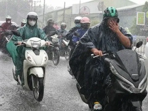 Dự báo thời tiết hôm nay, 3-6: TPHCM và Nam Bộ có mưa rất to