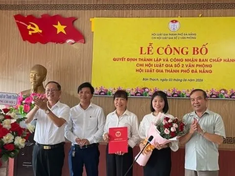 Hội Luật gia Đà Nẵng thành lập Chi hội Luật gia số 2
